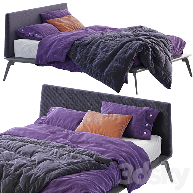 Alf Dafre bed Xilo 3DSMax File - thumbnail 2