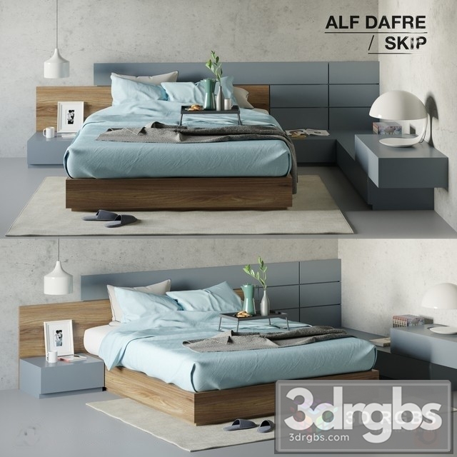 Alf DaFre Skip Bed 3dsmax Download - thumbnail 1