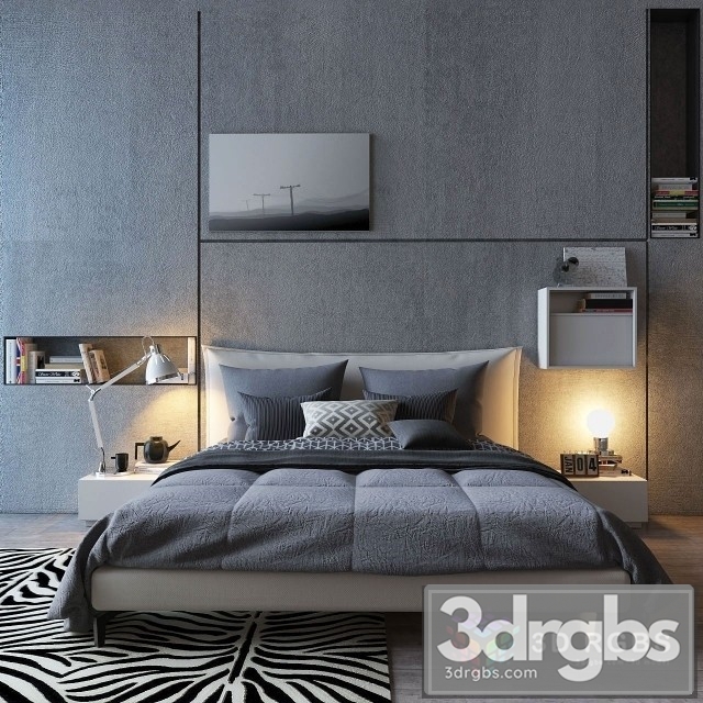 Alf Francis Bed 3dsmax Download - thumbnail 1