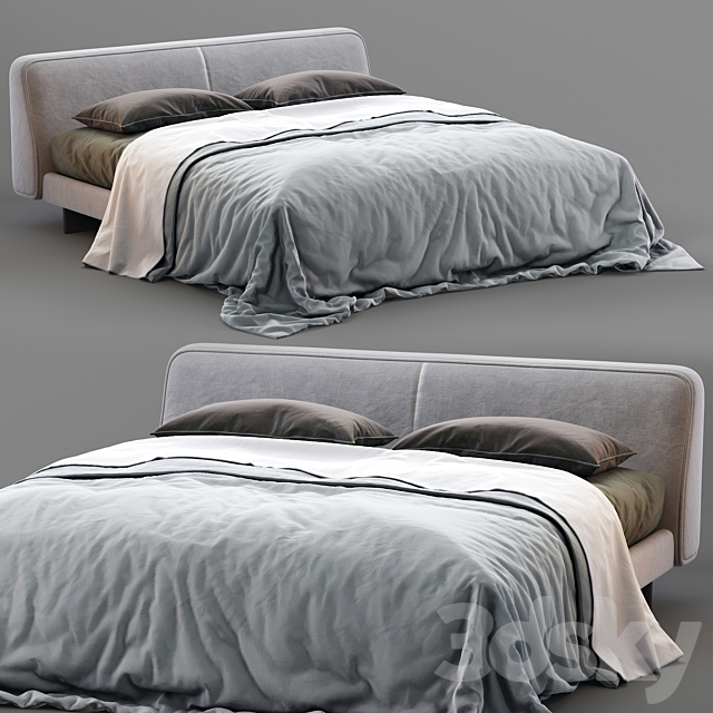 Alivar Bed FENG 3DSMax File - thumbnail 1