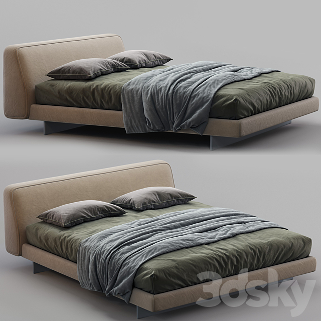 Alivar Bed FENG 3DSMax File - thumbnail 1