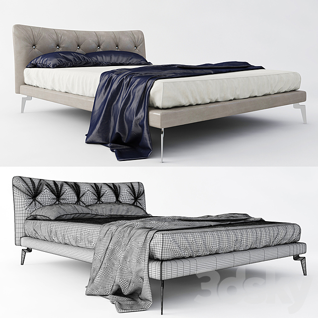 Alivar_bed_arca 3DSMax File - thumbnail 1