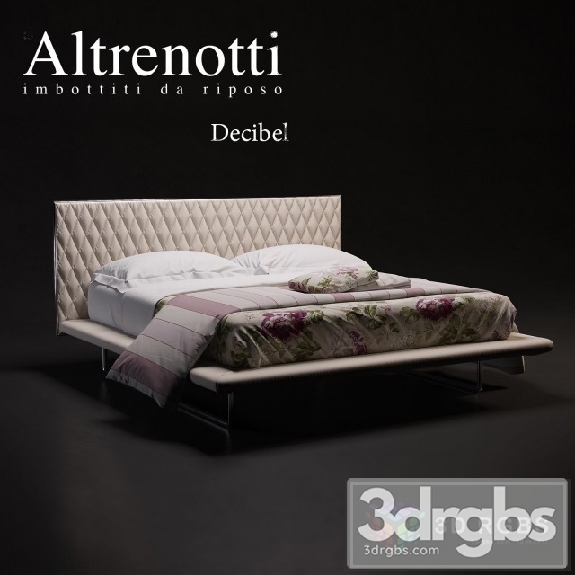 Altrenotti Decibel Bed 2 3dsmax Download - thumbnail 1