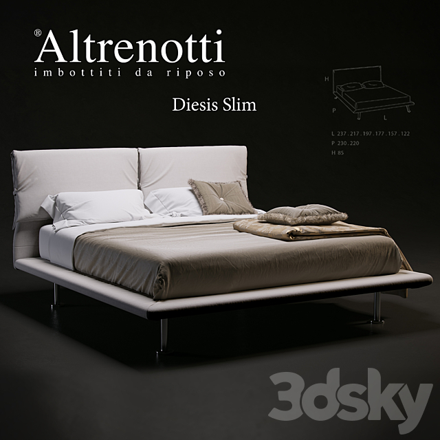 Altrenotti Diesis Slim 3DSMax File - thumbnail 1