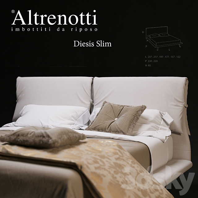 Altrenotti Diesis Slim 3DSMax File - thumbnail 2