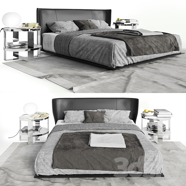 Alys Bed by B & B Italia 3DSMax File - thumbnail 1