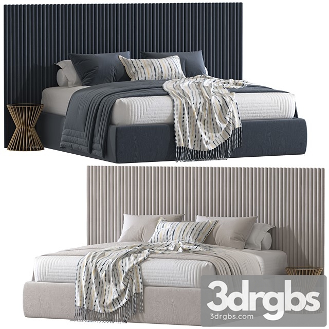 AMORE BEDS 3dsmax Download - thumbnail 1