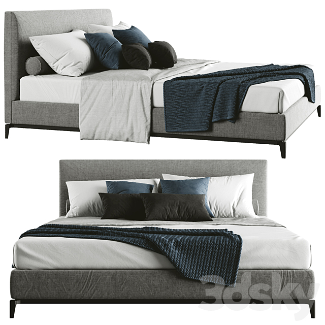 Andersen Bed Minotti 3DSMax File - thumbnail 4