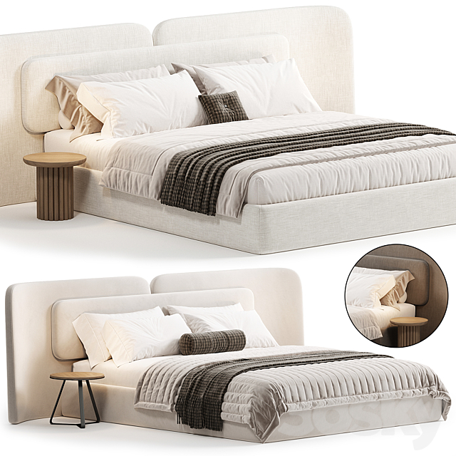 Angelo Bed By Roveconcepts 3ds Max - thumbnail 2