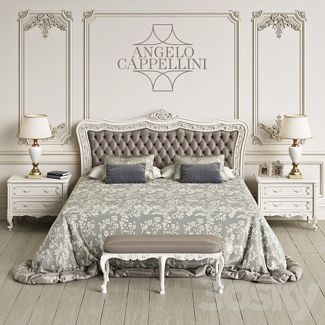 Angelo Cappellini Itaca Bedroom 3DSMax File - thumbnail 1