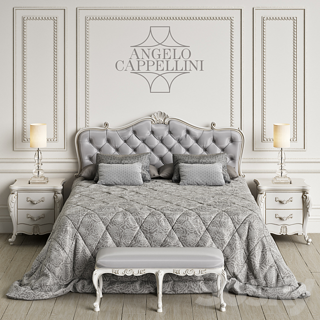 Angelo Cappellini Ponza Bedroom 3DSMax File - thumbnail 1