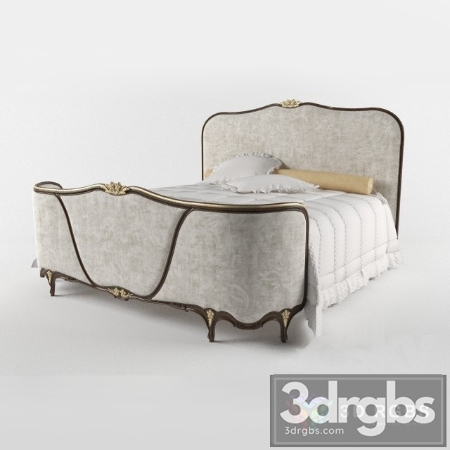 Angelo Cappellini Vivaldi Bed 3dsmax Download - thumbnail 1