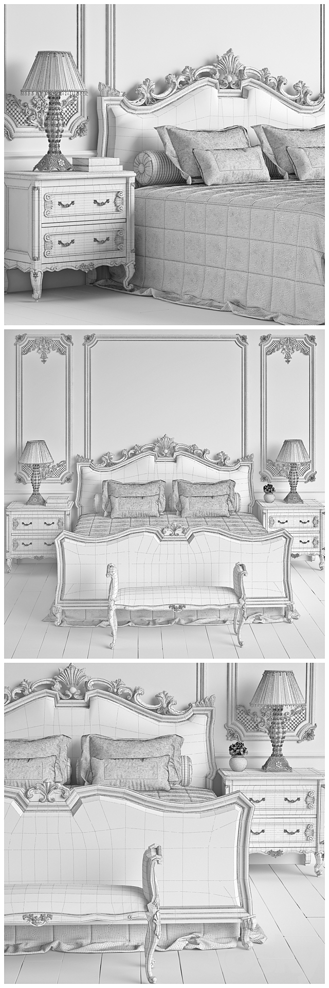 Angelo Cappellini Wagner Bedroom 3DSMax File - thumbnail 3