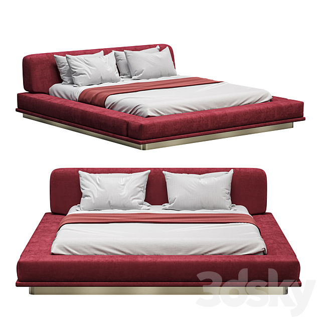 Ante bed 3DSMax File - thumbnail 1