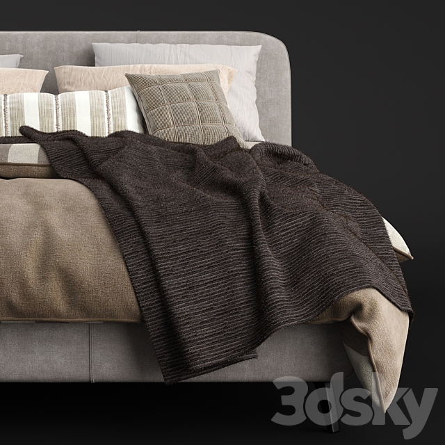 Aris Bed by Ditre Italia 3DSMax File - thumbnail 2