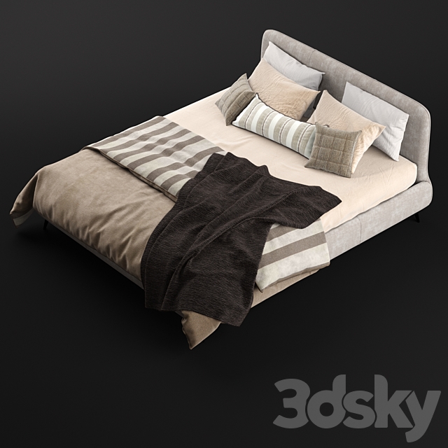 Aris Bed by Ditre Italia 3DSMax File - thumbnail 5