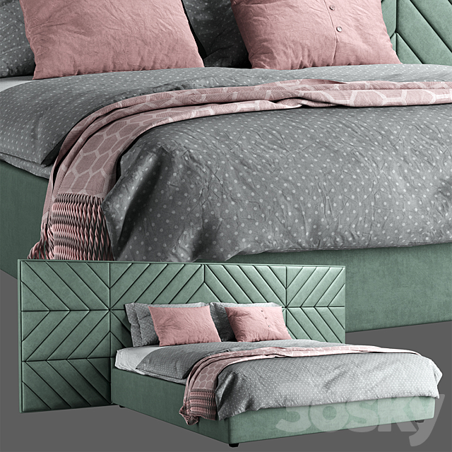 Arti Bed 3DSMax File - thumbnail 2