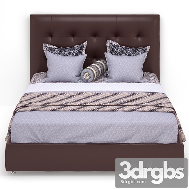 Askona silvana double-bed 2 3dsmax Download - thumbnail 1