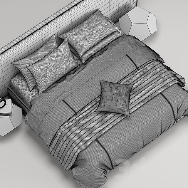 Axel Wide Storage bed. RH Teen 3DSMax File - thumbnail 3