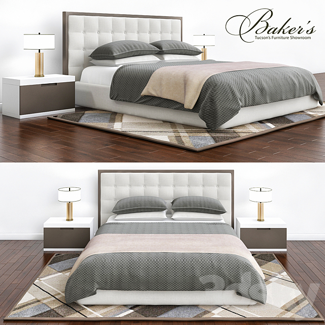 Baker bedroom 3DSMax File - thumbnail 1