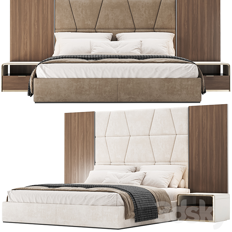 BALI BED EVANYROUSE 3DS Max Model - thumbnail 1