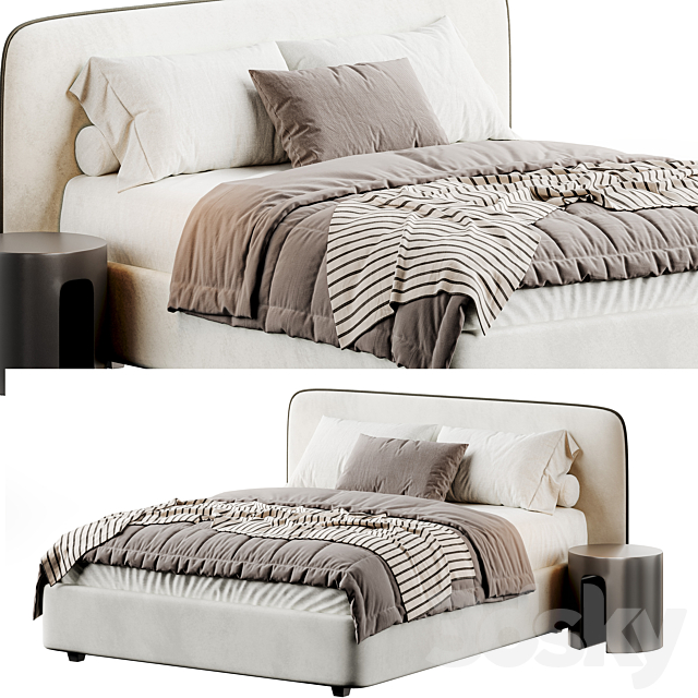 Barry bed with compartment By Lavsit 3ds Max - thumbnail 1