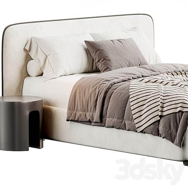 Barry bed with compartment By Lavsit 3ds Max - thumbnail 2