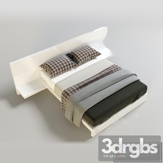 Basic Bed 2 3dsmax Download - thumbnail 1