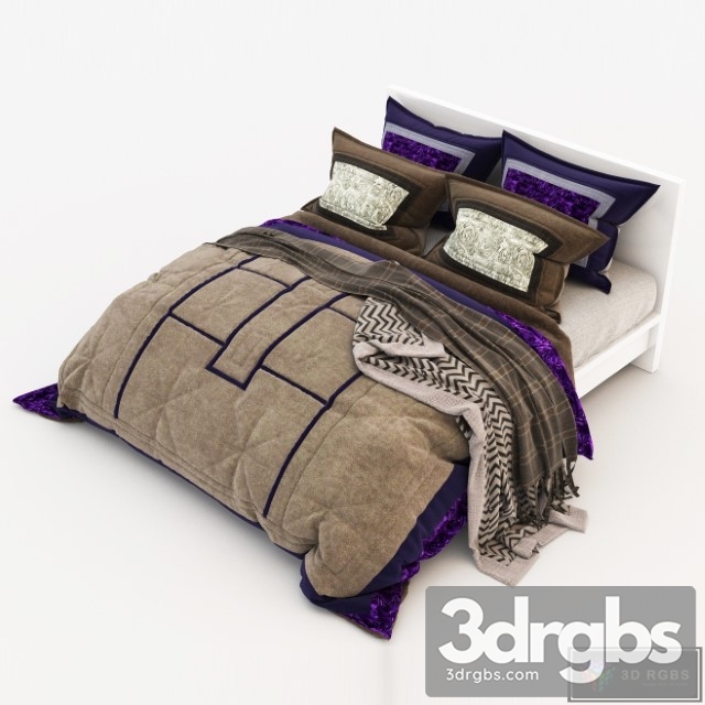 Basic Bed 4 3dsmax Download - thumbnail 1