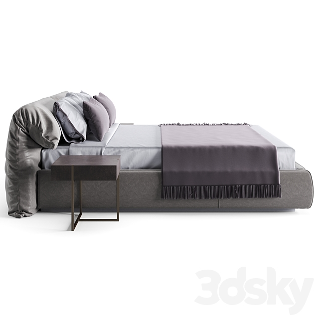 Baxter Casablanca Bed 3DSMax File - thumbnail 4