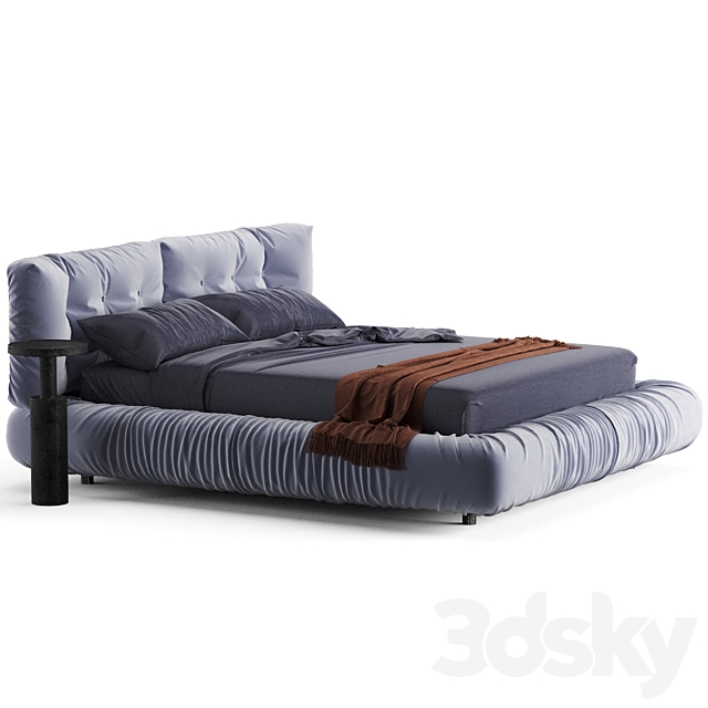 Baxter Milano Bed 3DSMax File - thumbnail 3