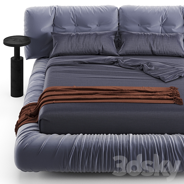 Baxter Milano Bed 3DSMax File - thumbnail 5