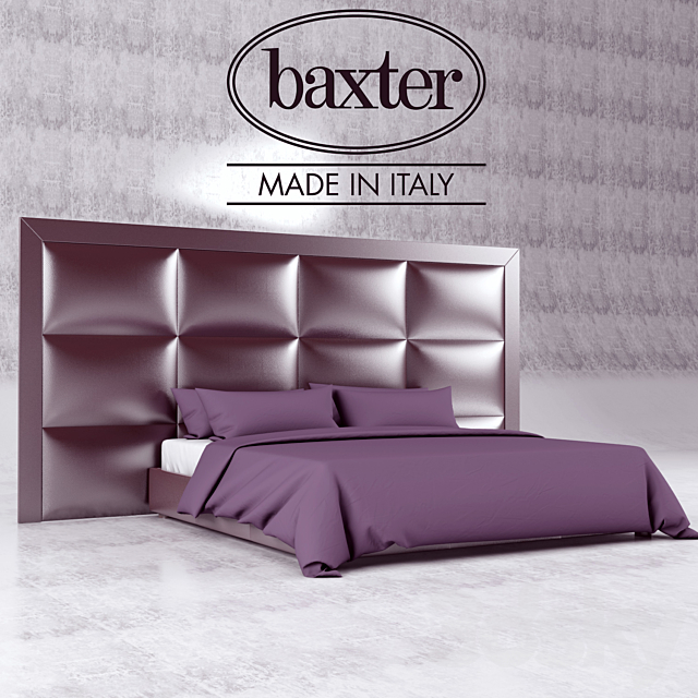 Baxter Trevor bed 3DSMax File - thumbnail 1