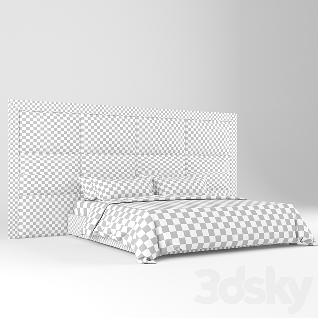 Baxter Trevor bed 3DSMax File - thumbnail 3