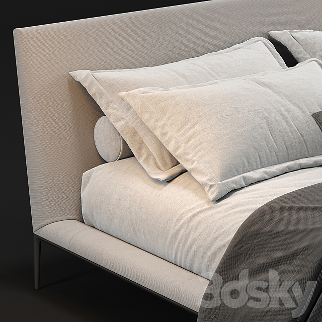 B&B Atoll bed 3DSMax File - thumbnail 3