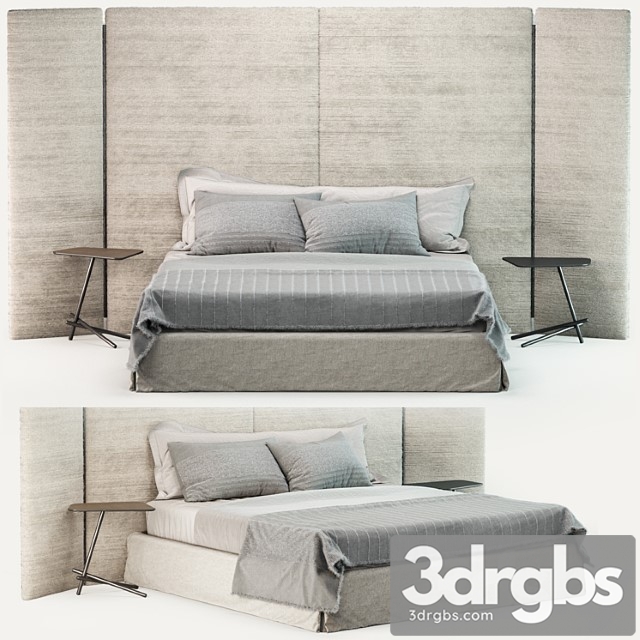 B&b dike bed 2 3dsmax Download - thumbnail 1