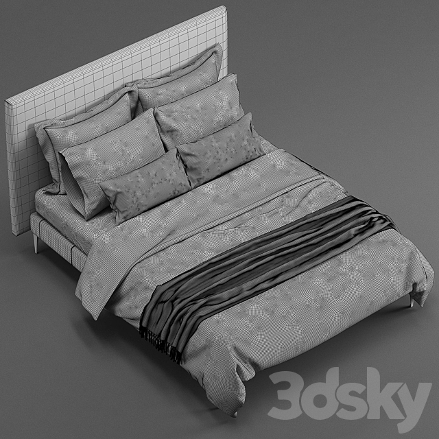 B&B italia Filemone – Ovidio 3DSMax File - thumbnail 3