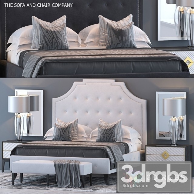 BB SC C 8 Bed 3dsmax Download - thumbnail 1