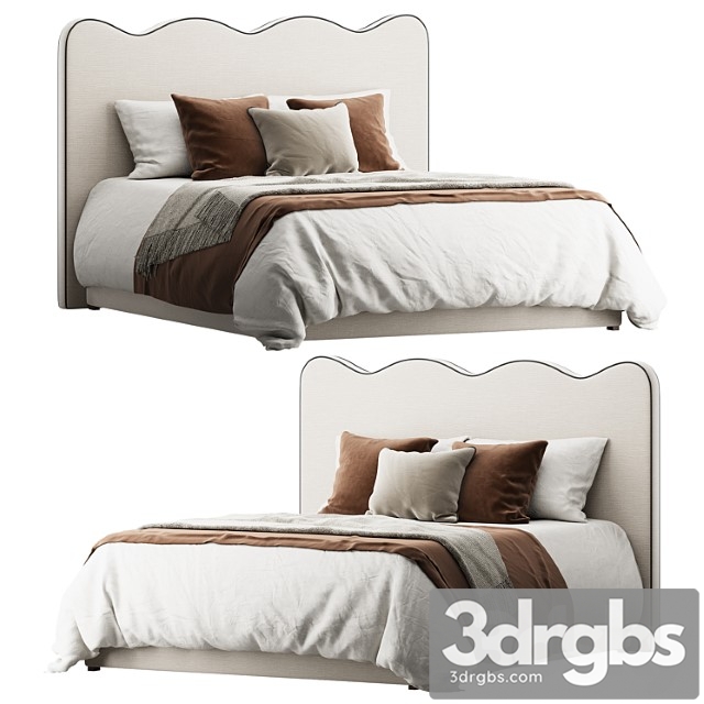 Beatrix Bed 3dsmax Download - thumbnail 1