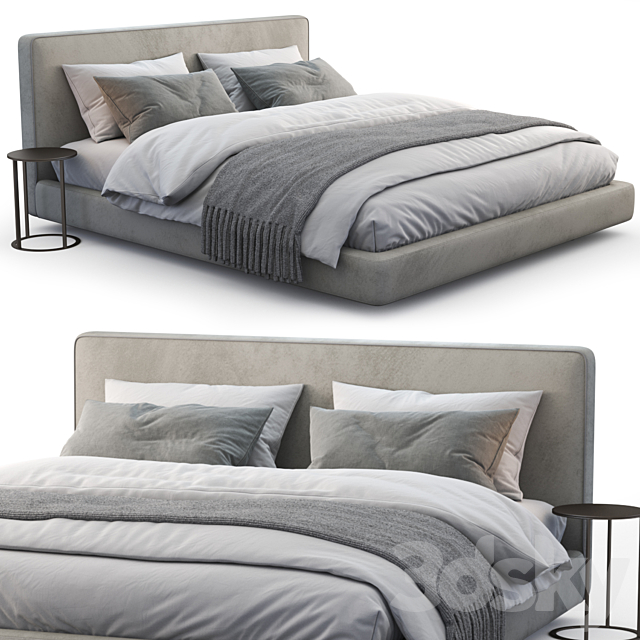 Bebitalia Bed Richard 3DSMax File - thumbnail 1