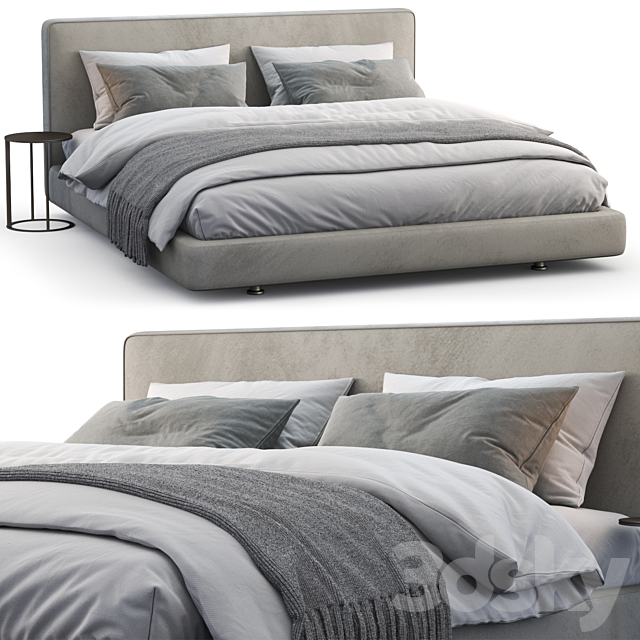 Bebitalia Bed Richard 3DSMax File - thumbnail 3