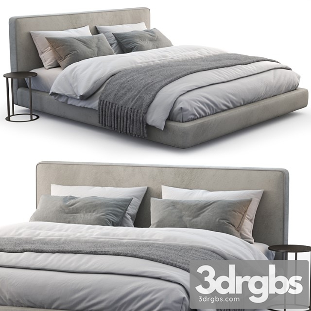 Bebitalia bed richard_2 2 3dsmax Download - thumbnail 1