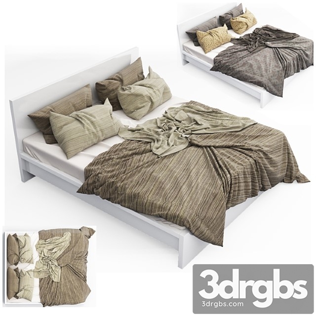 Bed 04 3dsmax Download - thumbnail 1