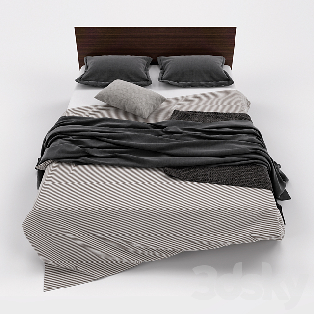 bed 09 3DSMax File - thumbnail 2