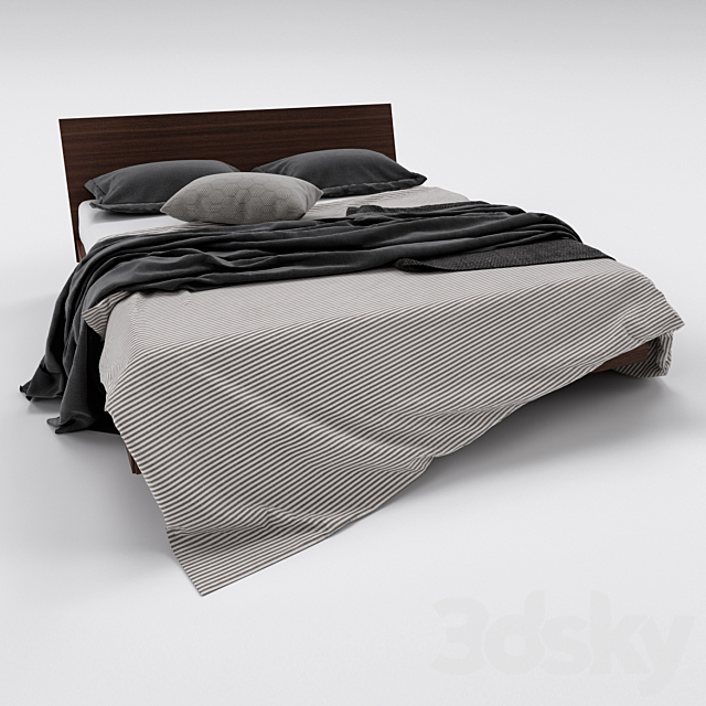 bed 09 3DSMax File - thumbnail 3