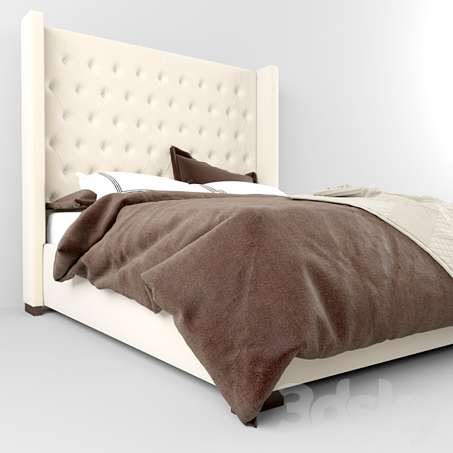 Bed ?1 3DSMax File - thumbnail 2