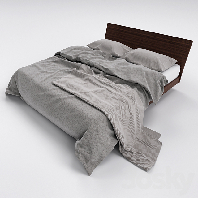 bed 10 3DSMax File - thumbnail 2