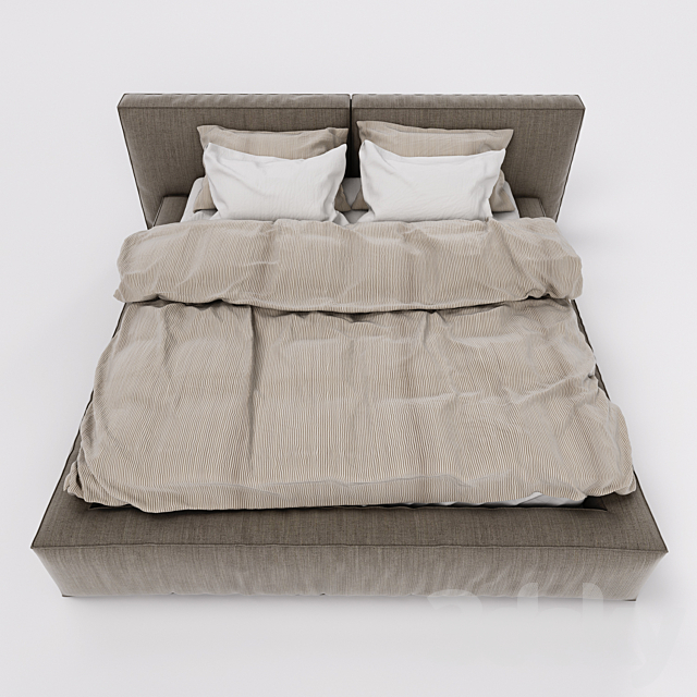 bed 11 3ds Max - thumbnail 2