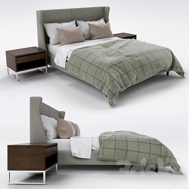 Bed 12 3DSMax File - thumbnail 1