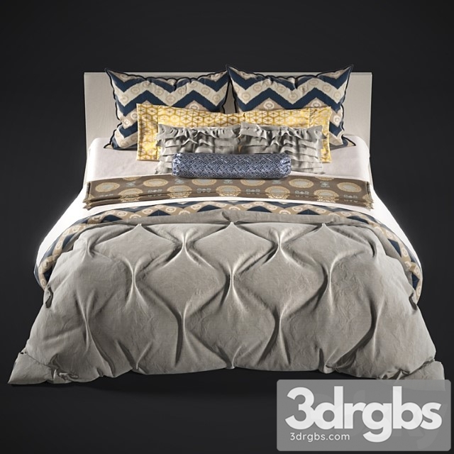 Bed 131 3dsmax Download - thumbnail 1